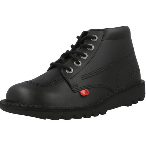 Kickers kick black - kickers, leather