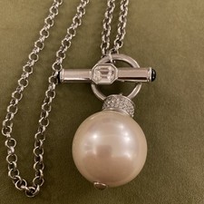 Jaeger Long Chain Faux Pearl