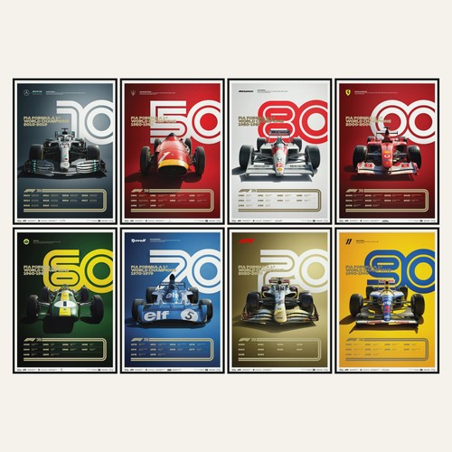 World champions decade - champions, by