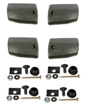 T25 Transporter Bumper End Caps Set of 4 With Fittings Type 25 1980 to 90
