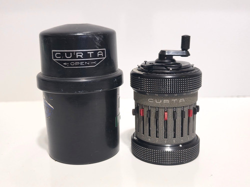 Curta mechanical calculator - curta,