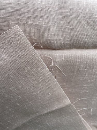 Metres cotton linen look - 2.35,