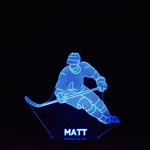 Ice hockey night light - hockey,