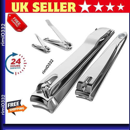 Large stainless steel toenail - stainless,