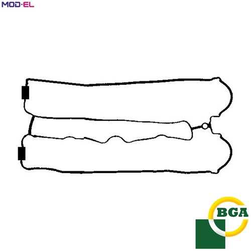 Gasket cylinder head - cylinder, cover