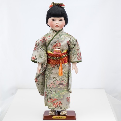 Japanese girl porcelain doll - girl,