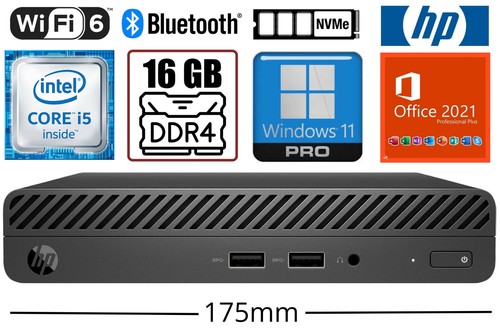 Mini intel core - hp, i5