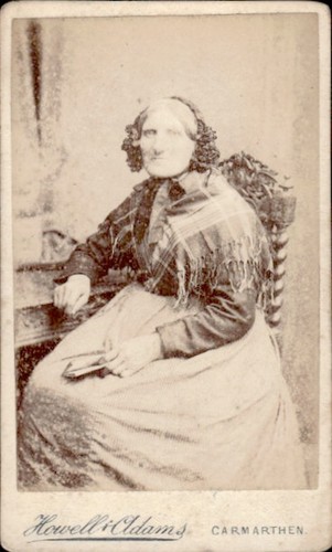 Old woman howell adams - &,