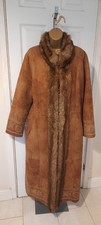 Vintage Embroidered Afghan Penny Lane Coat,Size 14/16 Bohemian Hippy Full Length