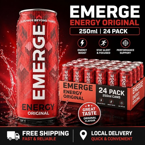 Emerge original energy drink - emerge,