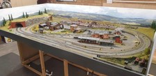 00 gauge model railway layout