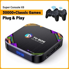 KINHANK Super Console X8 Retro Game System 30,000 Games PS1 PSP N64 DC MAME 8K H