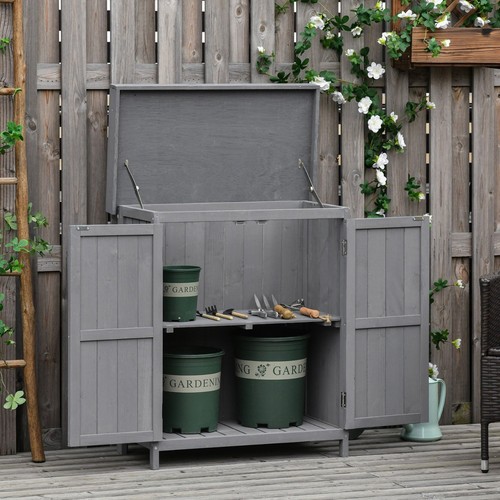 Garden shed double door - garden,
