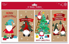 4 Christmas Money Wallets With Envelopes BRAND NEW Gonk Gnome