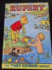 RUPERT BEAR THE DAILY EXPRESS