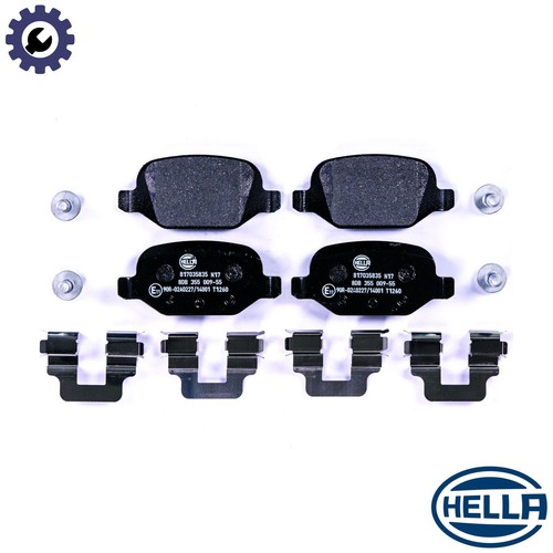 Brake pad set disc - set,