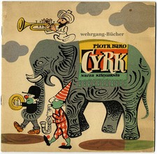 Children's Book: Baro: Cyrk, Circus Picture Book, Poland, 1957