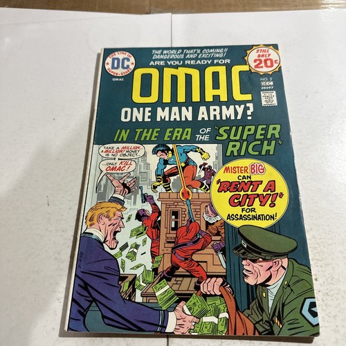 Omac jack kirby - #2, cover