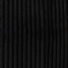Regal Boat Velour Knit Back Fabric Taxi Black Corded 58 Inch - YARD