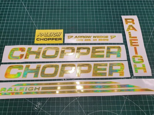 Raleigh chopper decals - raleigh,