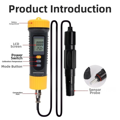 Dissolved oxygen analyzer with - dissolved,