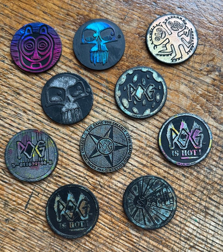 Vintage pog slammers - pog,