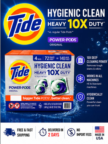 Tide hygienic clean power pods - hygienic,