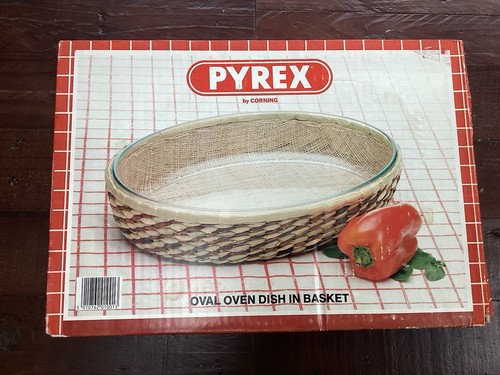 Vintage pyrex corning oval - pyrex,
