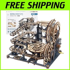 Detailed Wood Marble Run