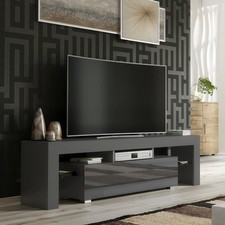 TV Stand 160cm Matt Dark Grey