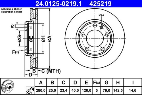 Brand new brake disc - brand,