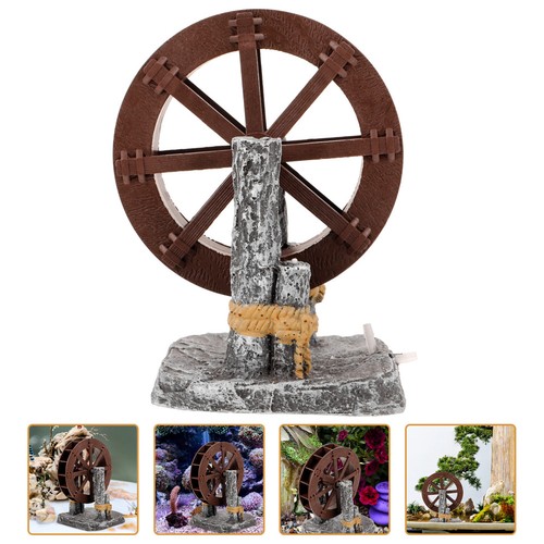 Water wheel artifact - water,