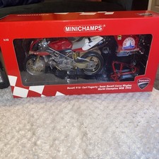 1/12 MINICHAMPS 951201 DUCATI 916 CARL FOGARTY  WORLD CHAMPION WSB 1995 RARE