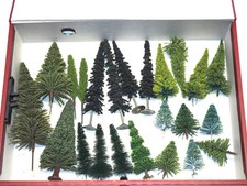 Model Fir Trees x 23. Assorted