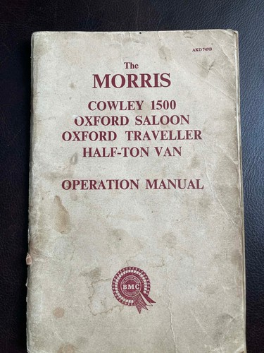 The morris cowley - morris, oxford