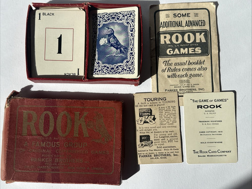 Antique parker brothers rook - parker,
