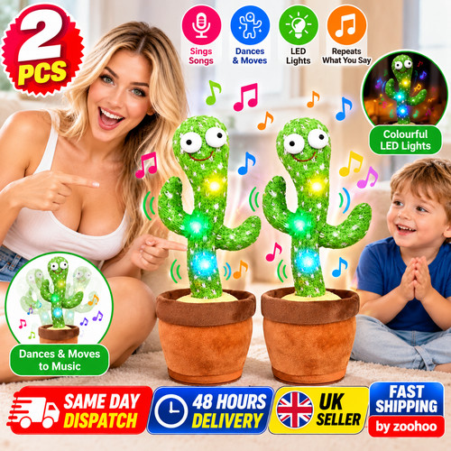 Talking dancing cactus toy - talking,
