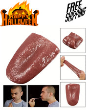 Halloween Fake Tongue Plastic