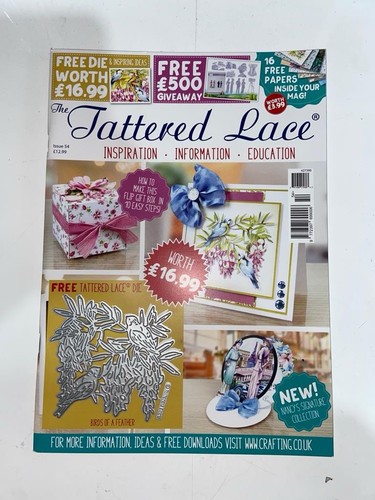 Tattered lace magazine - tattered,