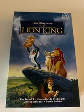 Disney store VHS boxed 2 pin boxed set - The lion king.