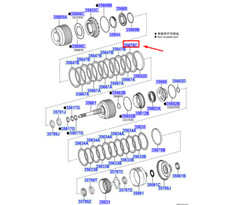 TOYOTA HILUX MK8 Direct Clutch