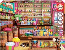 Candy Shop 1000 piece Jigsaw