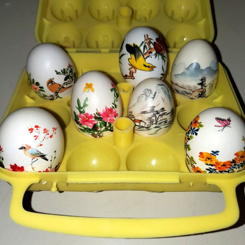 Set vintage chinese hand - set,