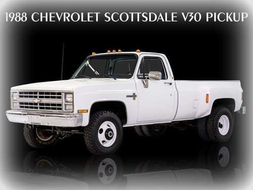 1988 chevrolet scottsdale v30 - scottsdale,