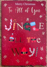 Christmas card to all of you.  Merry Christmas to all of you (X7055-3)