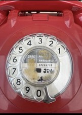 1960 style retro telephone