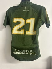 Match Worn University Of Nottingham #21 Rugby League Shirt/Jersey-Medium- Mint