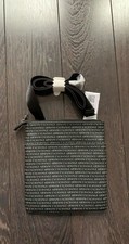 Armani Exchange Black Leather