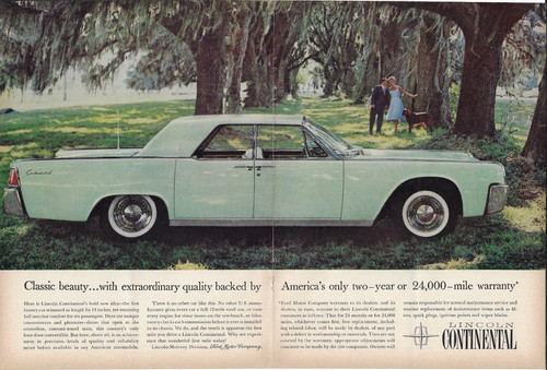 1961 lincoln continental - 1961,