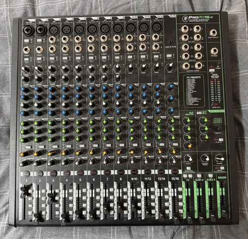 Mackie profx16v3 channel - profx16v3, 16-channel